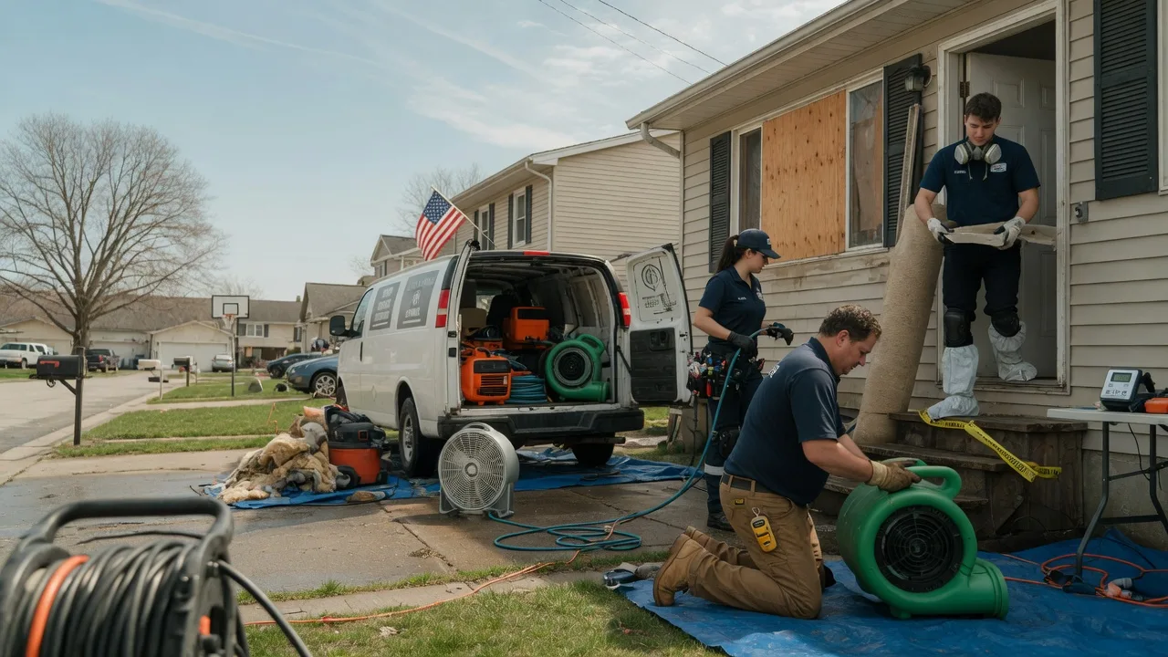 Water Damage Restoration in Porterville, MS near me